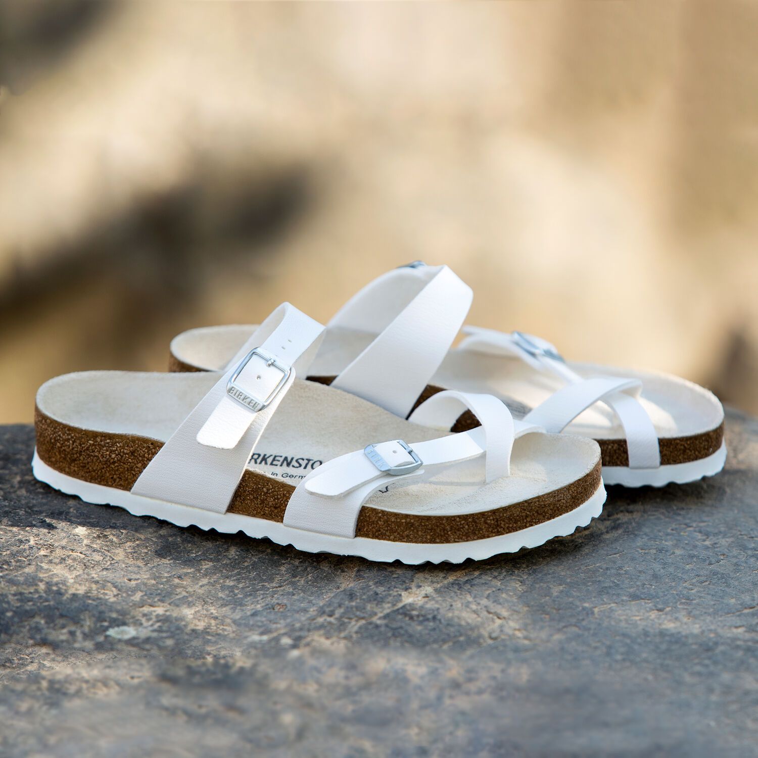 Mayari Birko-Flor - White – Comfy Shoes SG