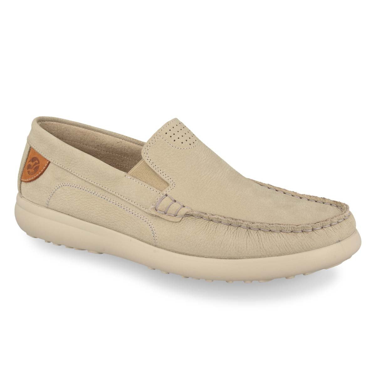 Photo of the Leather Man Mocassin Beige (14013yg)