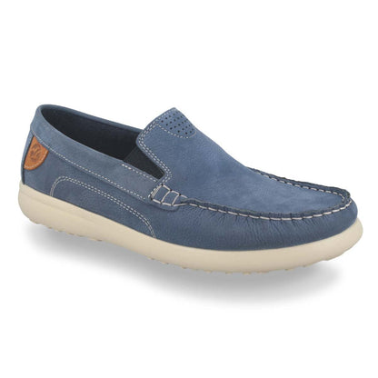 Photo of the Leather Man Mocassin Pale Turquoise (14013yg)