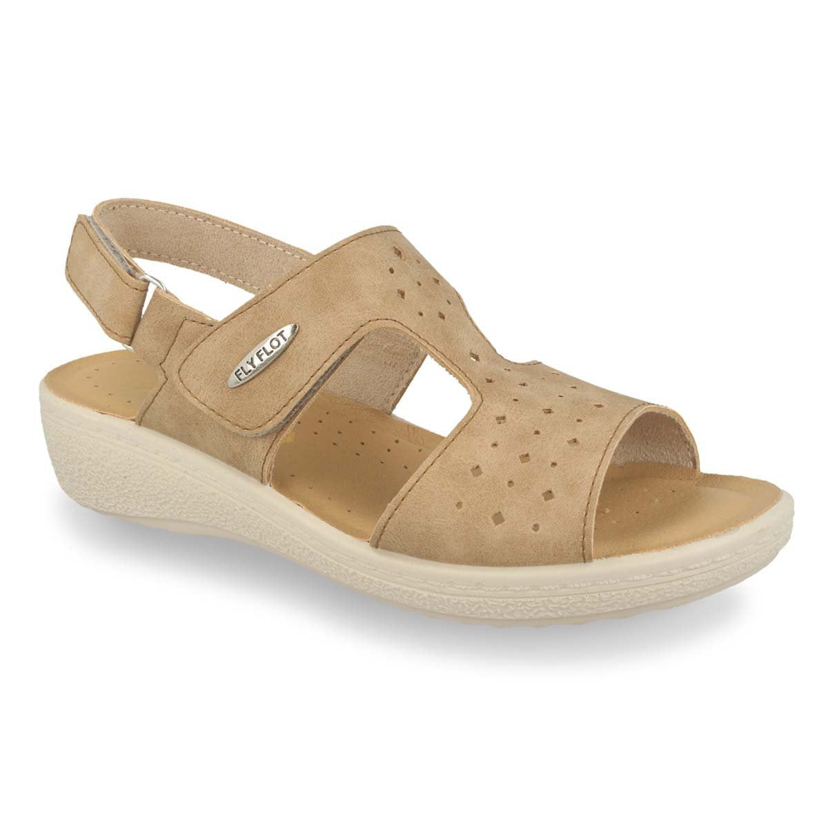 Photo of the Synthetic Woman Sandal Beige (55d69cb)