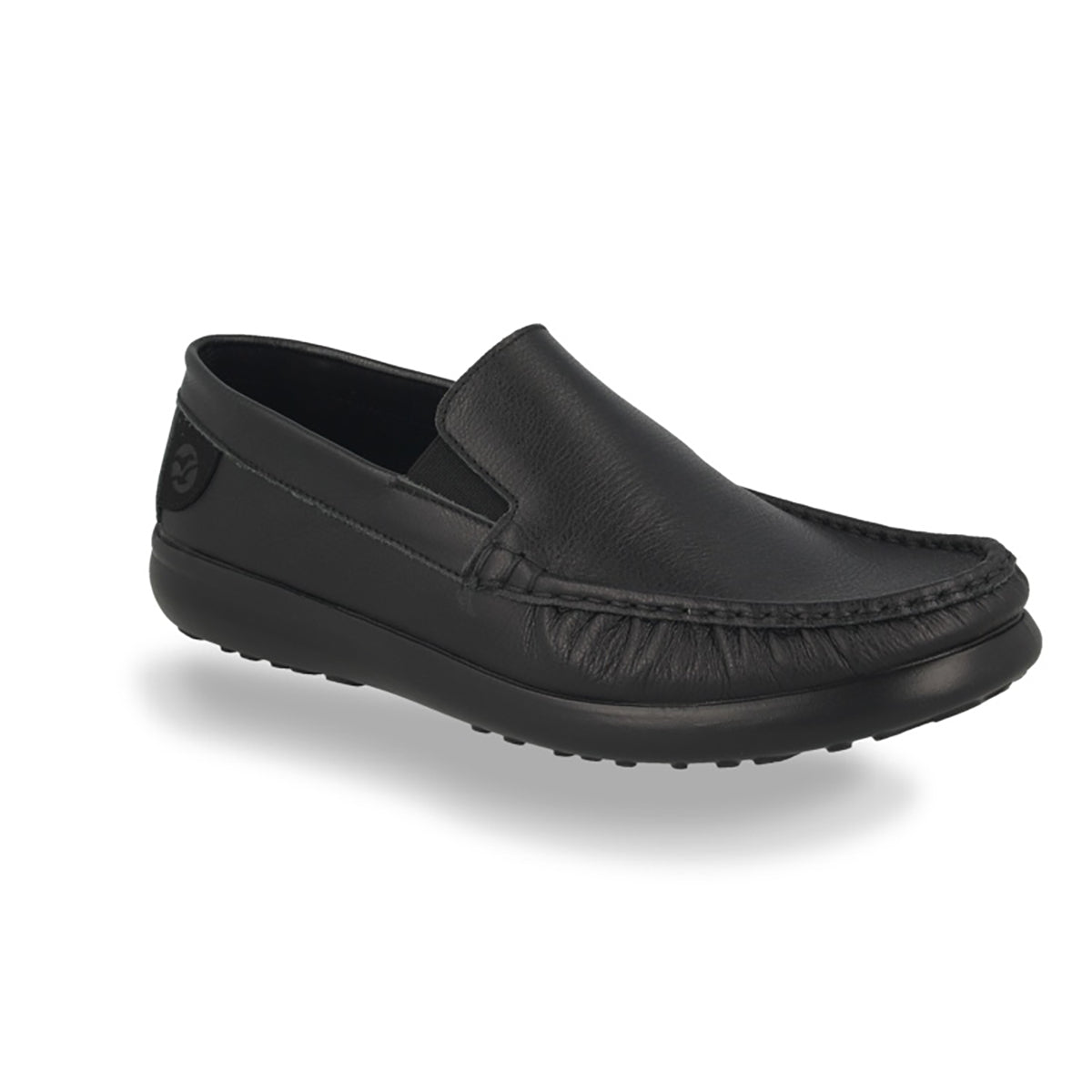 Leather Man Shoe Black  (140627   3G)