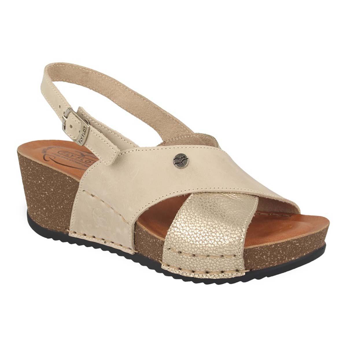 See photos Leather Woman Sandal Beige (33C631G)