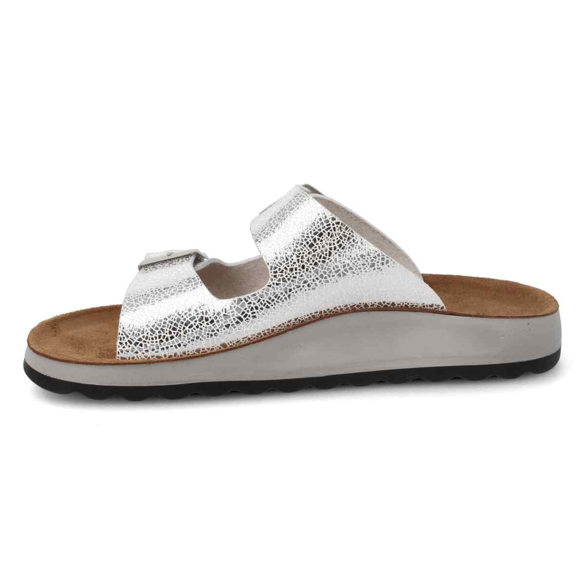Synthetic Woman Slipper Silver (77G64GC)