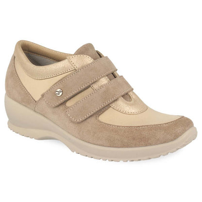 See photos Synthetic Leather Woman Shoe Beige (17B35QQ)