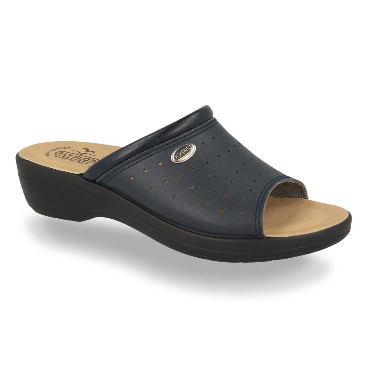 Photo of the Synthetic Woman Slipper Blue (T5b24eb)